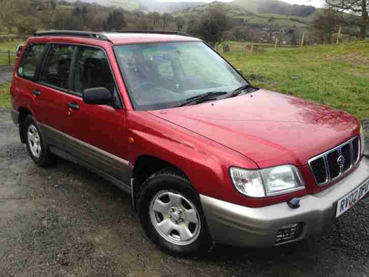 2002 FORESTER 2.0 4WD AWD ALL WEATHER
