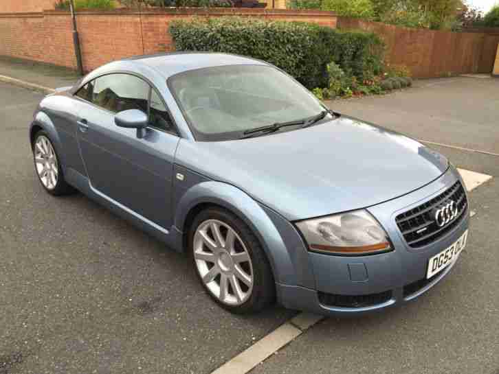 2003 53 AUDI TT COUPE 1.8 T QUATTRO 225 BHP LEATHER ONLY 77K MILES STUNNING CAR
