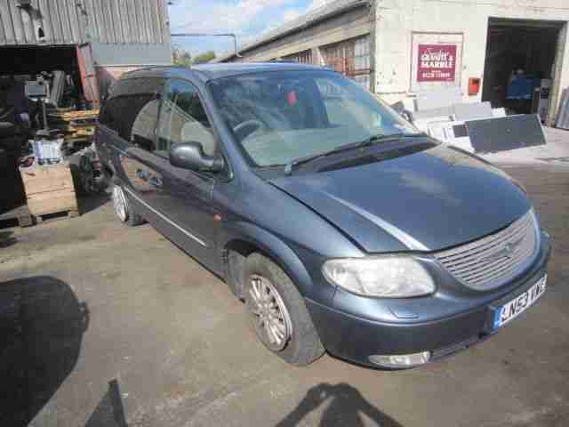 2003 CHRYSLER GRAND VOYAGER LIMITED AUTO BLUE-CURRENTLY BREAKING FOR SPARESO