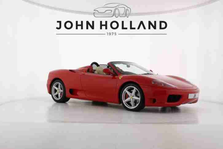 2003 Ferrari 360M Spider, Very Rare Manual Gearbox, Highly Collectable, Only Col