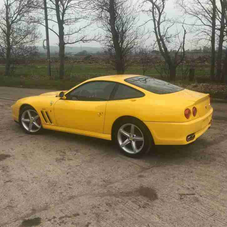 2003 Ferrari 575M Giallo Fly yellow 1 of only 2 available currently in Europe
