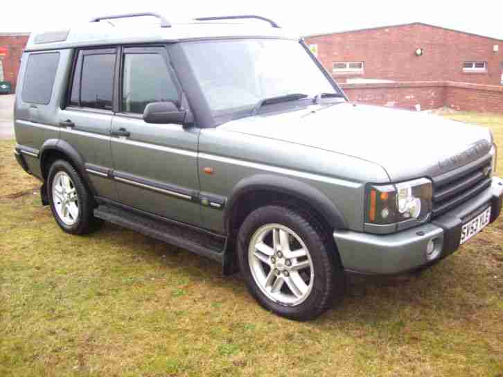2003 LAND ROVER DISCOVERY LANDMARK TD5 GREEN PX WELCOME 7 SEATER