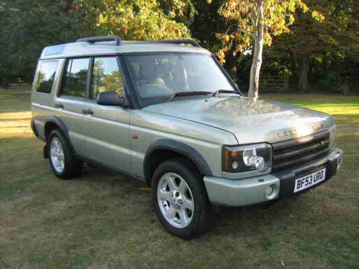2003 LAND ROVER DISCOVERY TD5 ES AUTO 116000 MILES 2 owners full service history