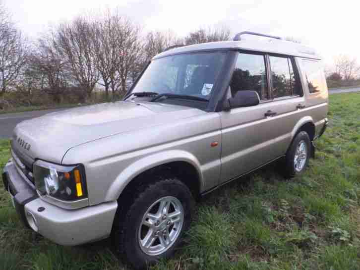 2003 LAND ROVER DISCOVERY TD5 S GOLD SEVEN