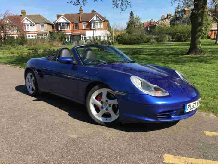 2003 BOXSTER S BLUE ONLY 35,800 MILES
