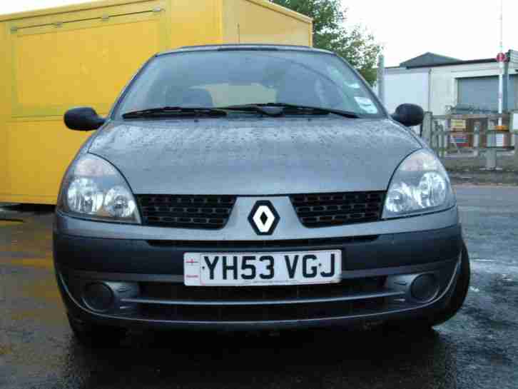 2003 RENAULT CLIO EXPRESSION 16V GREY !!!!! 36 000 miles only !!!!!