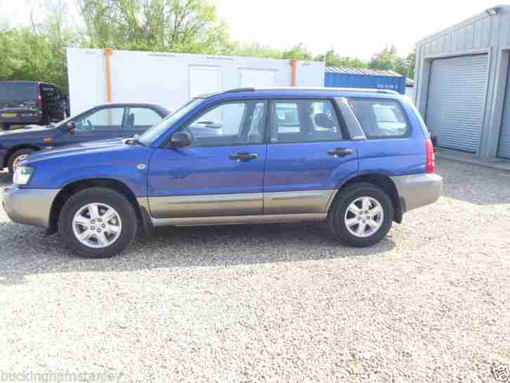 2003 FORESTER X ALL WEATHER BLUE GREAT