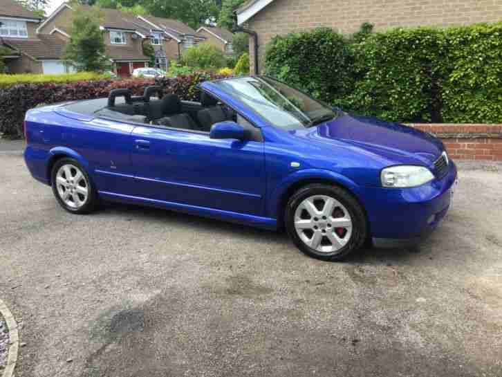 2003 ASTRA COUPE CONVERTIBLE BLUE
