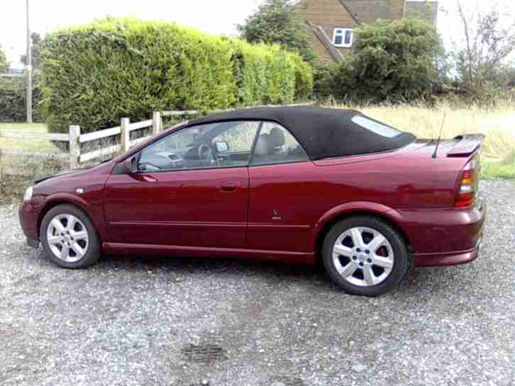 2003 ASTRA COUPE CONVERTIBLE RED