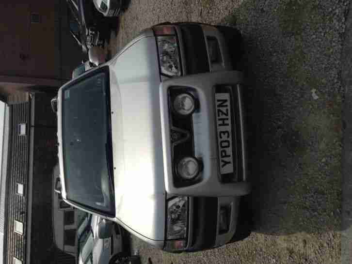 2003 VAUXHALL FRONTERA SPORT RS DTI SILVER