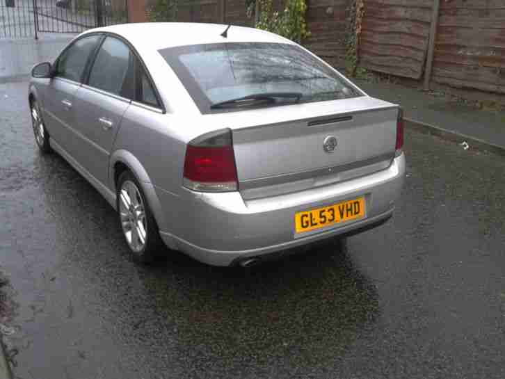 2003 VAUXHALL VECTRA SRI DTI 16V SILVER SPARES OR REPAIR