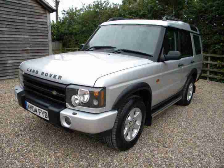 2004 04 Reg LAND ROVER DISCOVERY PURSUIT 2.5