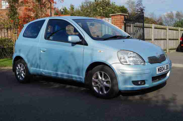 2004 (04) Toyota Yaris Blue 1.0 vvti, Hpi clear, low miles, Part ex welcome