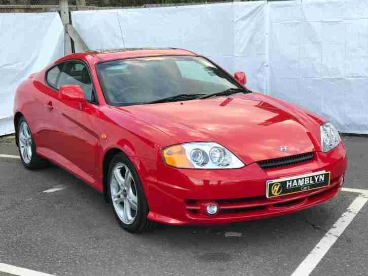 2004 54 Hyandai Coupe SIII 2.0 Low Mileage Stamped Service History Heated