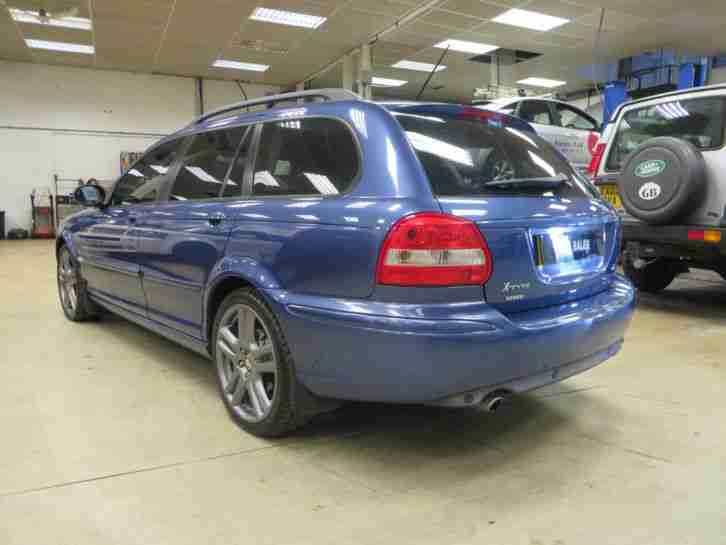 2004 54 JAGUAR X TYPE ESTATE SPORT AWD BLUE 81,000 MILES IMMACULATE CONDITION
