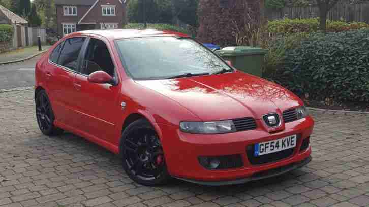 2004 (54) SEAT LEON CUPRA R 225 BAM COBRA EXHAUST POLY BUSHED JABBA INDUCTION PX