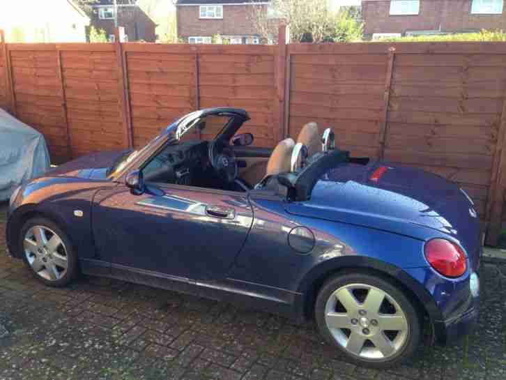 2004 COPEN CONVERTIBLE Blue with Tan