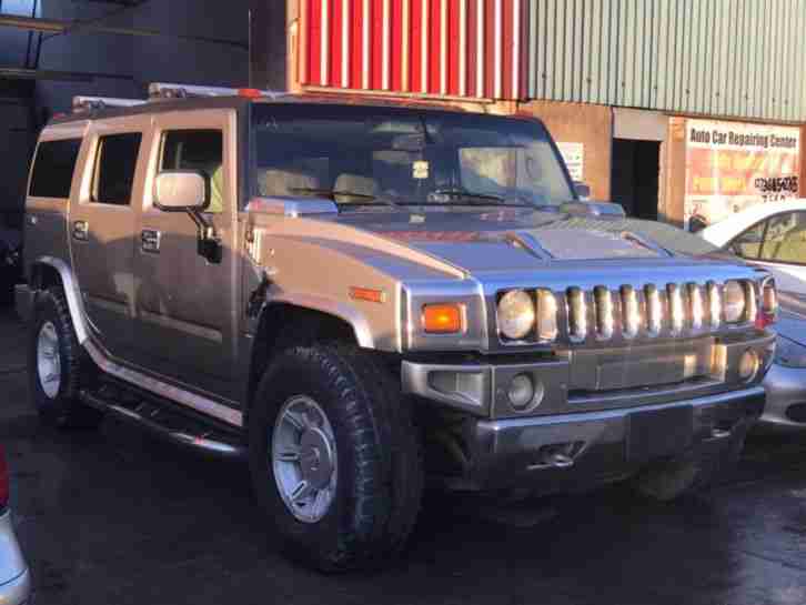 2004 HUMMER H2 6.0 AUTO V8 MONSTER 4x4 MODIFIED LHD LEFT HAND DRIVE FRESH IMPORT