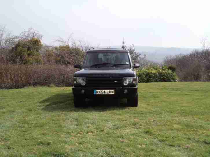2004 LAND ROVER DISCOVERY LANDMARK TD5 BLACK FULL LEATHER MANUAL 7 SEATS