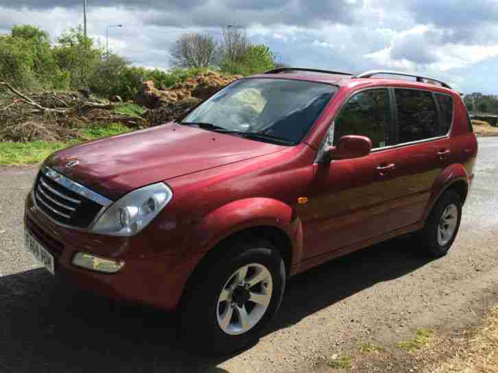 2004 SSANGYONG REXTON RX 290S5 TDI RED SPARES OR REPAIRS DOES DRIVE