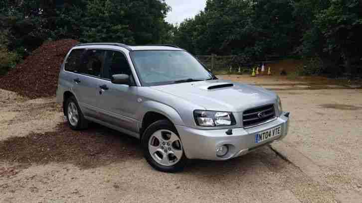 2004 FORESTER XT TURBO SILVER