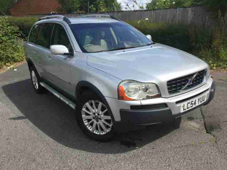 2004 VOLVO XC90 T6 EXECUTIVE AWD S A SILVER BREAKING FOR SPARE PARTS