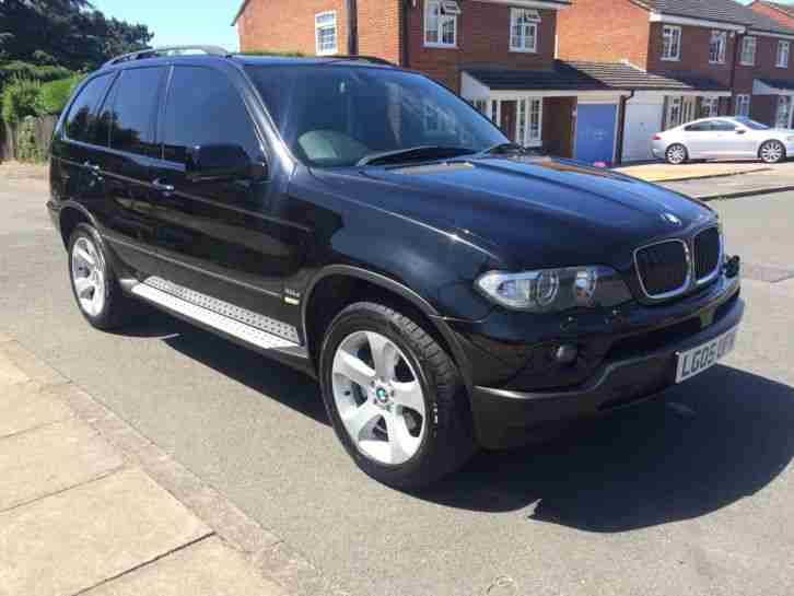 2005 05. BMW X5 3.0D SPORT. BLACK WITH BLACK LEATHER. OUTSTANDING CONDITION. PX!