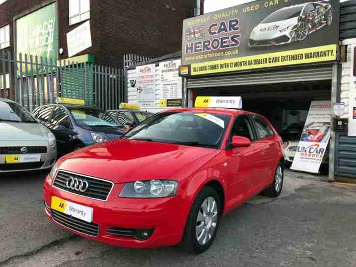 2005 AUDI A3 1.6 SPECIAL EDITION 1.6 PETROL ONLY 79K FH ( AA ) WARRANTY INCLUDE