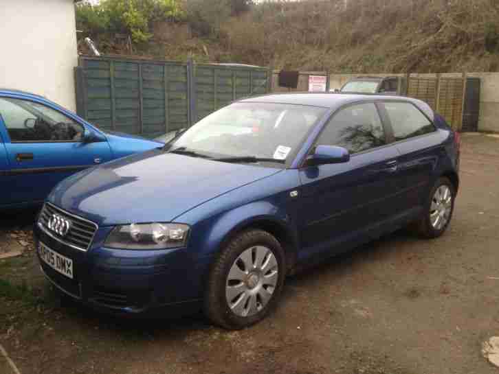 2005 AUDI A3 SPECIAL EDITION BLUE