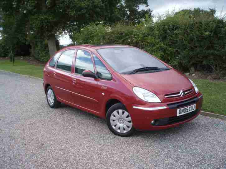 2005 XSARA PICASSO EXCLUSIVE RED