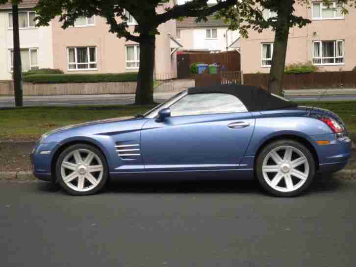 2005 Chrysler Crossfire 320 Auto Roadstar in stunning blue Taxed and MOT tested