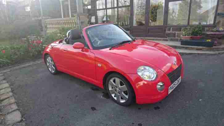 2005 COPEN RED convertible