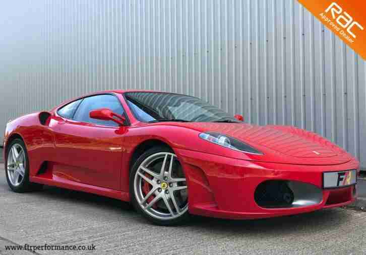 2005 FERRARI F430 F1 PADDLE SHIFT RED 19K MILES LHD COUPE
