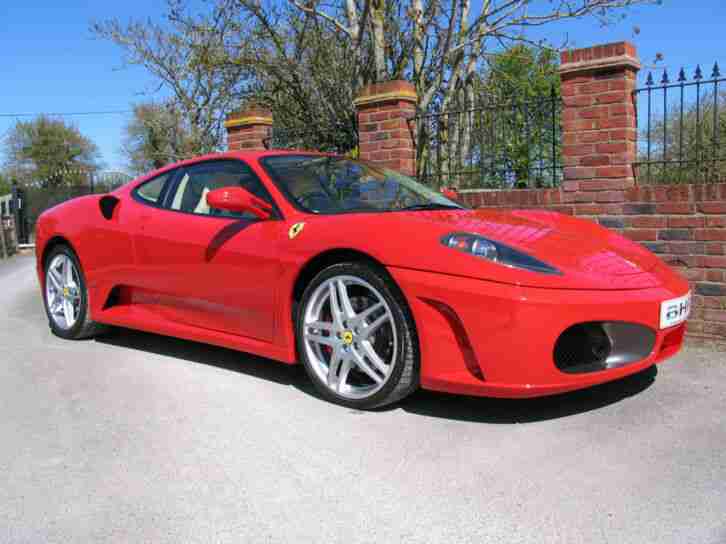 2005 Ferrari F430 F1 Coupe in Rosso Corsa with Racing Seats