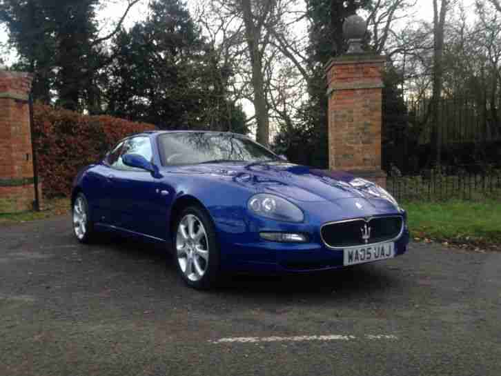 2005 MASERATI COUPE CAMBIOCORSA BLUE STUNNING SPARES OR REPAIR
