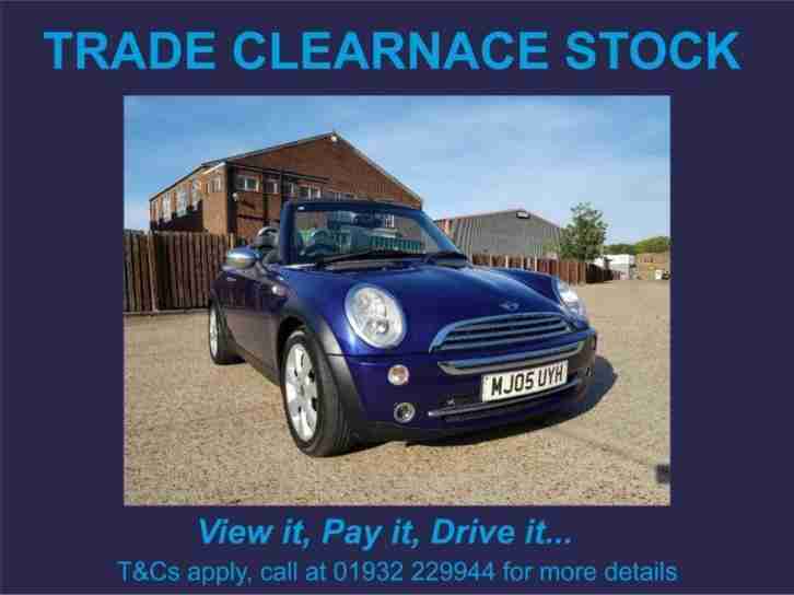 2005 Convertible 1.6 Cooper 2dr