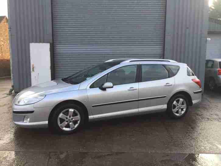 2005 PEUGEOT 407 SW SE 2.0 HDI spares repair **requires turbo**starts and drives