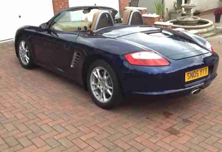 2005 BOXSTER 987 2.7 BLUE