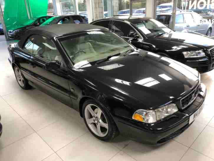 2005 VOLVO C70 T GT Black Auto Petrol Convertible 3 Service Stamps