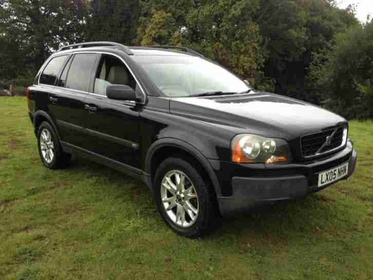 2005 VOLVO XC 90 D5 SE AWD AUTO BLACK 7 SEATS FULLY LOADED NICE CLEAN CAR