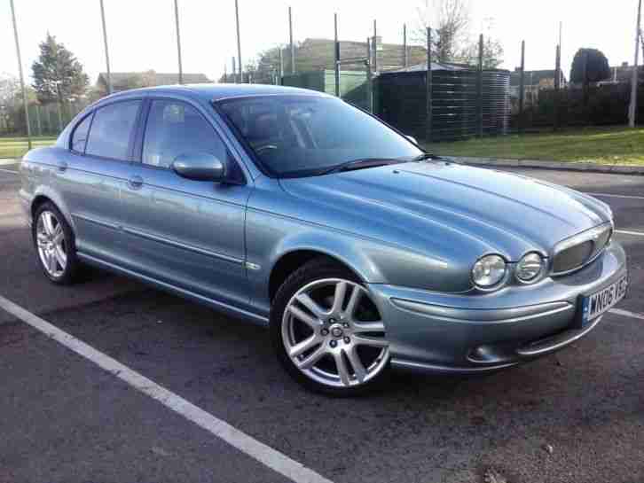 2006 (06) JAGUAR X TYPE V6 SPORT RARE BABY BLUE STUNNING CONDITION THROUGHOUT