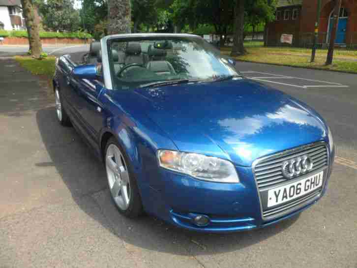 2006 AUDI A4 CONVERTIBLE 1.8T , 18 Inch Alloys, Leather Heated Seats
