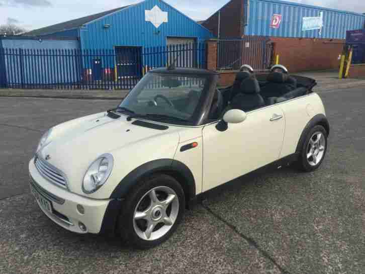 2006 MINI COOPER CONVERTIBLE 1.6 DRIVE AWAY NOT DAMAGED SALVAGE NO RESERVE