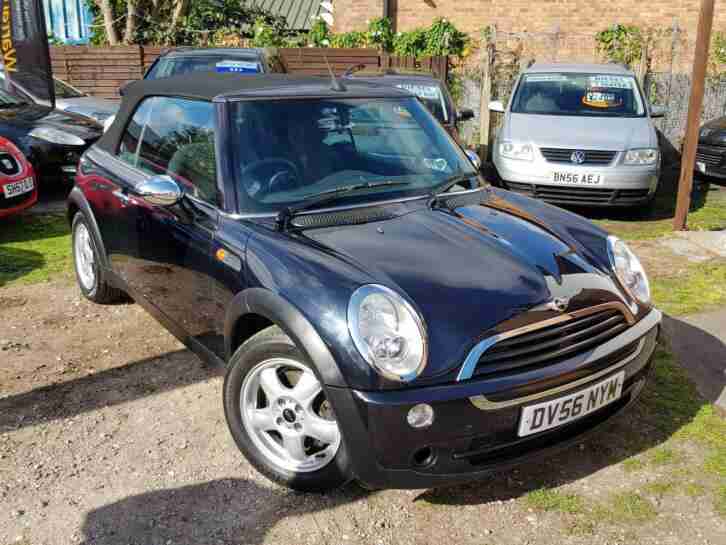 2006 MINI ONE CONVERTIBLE 1.6 PETROL PARKING SENSORS LOW MILEAGE GREAT COND