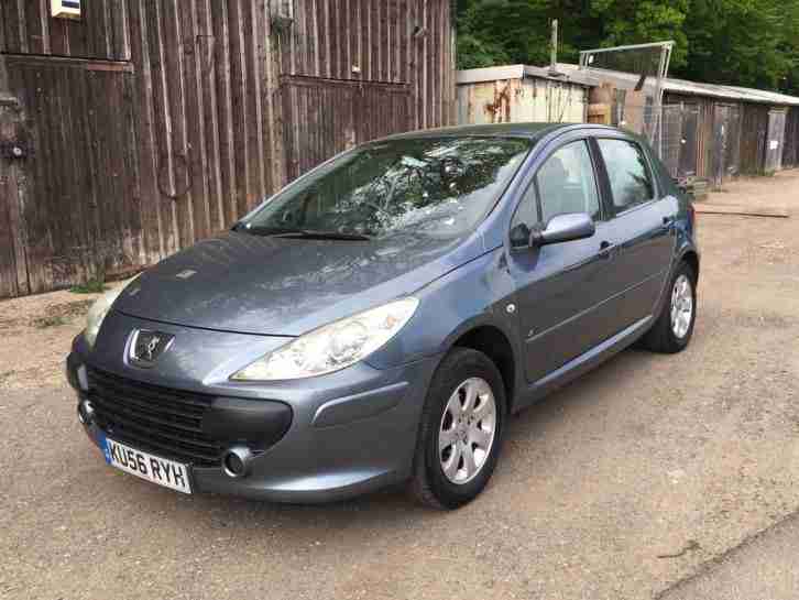 2006 PEUGEOT 307 S HDI GREY FULL SERVICE HISTORY LOW MILEAGE