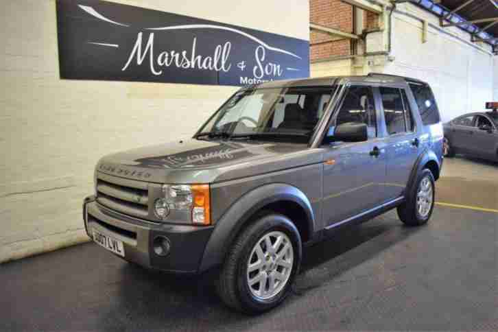 2007 07 LAND ROVER DISCOVERY 3 2.7 3 TDV6 XS 5D AUTO 188 BHP 7 SEATS DIESEL