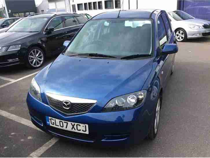 2007 07 MAZDA 2 1.4TD CAPELLA 5 DR~ONLY 71500 MLS~MET BLUE~2 OWNERS~LOVELY~