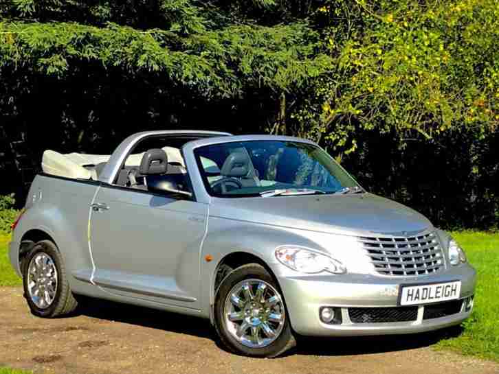 2007 57 CHRYSLER PT CRUISER CONVERTIBLE. 2.4 PETROL AUTO LIMITED ONLY 31K MILES
