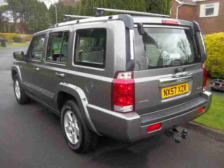 2007 57 JEEP COMMANDER 3.0 CRD LIMITED AUTO 7 SEATER 4 X 4