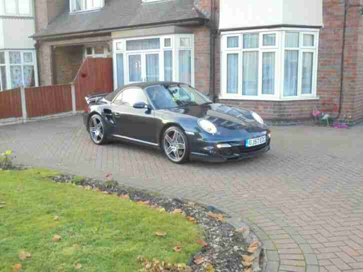 2007 57 PORSCHE 911 (997) 4WD TURBO S CONVERTIBLE AUTO IMMACULATE FPSH SWAP P X
